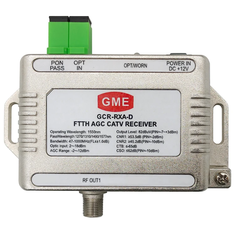 FTTH CATV وصول کنندہ