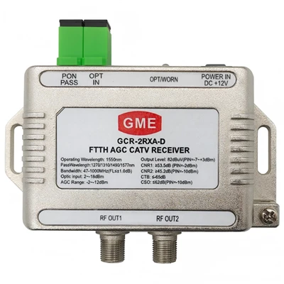 FTTH CATV آپٹیکل وصول کنندہ